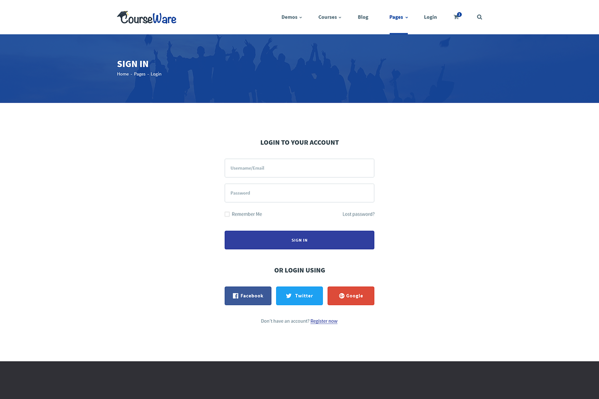 CourseWare - Learning PSD Template, a Landing Page Template by bigpsfan's SHOP (Photo 22 of 25)