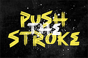 Boost Stroke - Brush Font, a Font by PutraCetol Studio (Thumbnail 5 of 5)