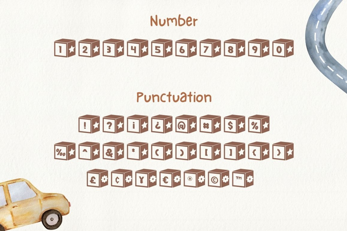 Square Baby - Display Font, a Symbol Font by Attype (Photo 8 of 10)