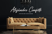 Manthoels - Stylish Signature, a Handwritten Font by Almarkhatype (Thumbnail 2 of 12)