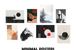 Minimalistic Wall Art Posters