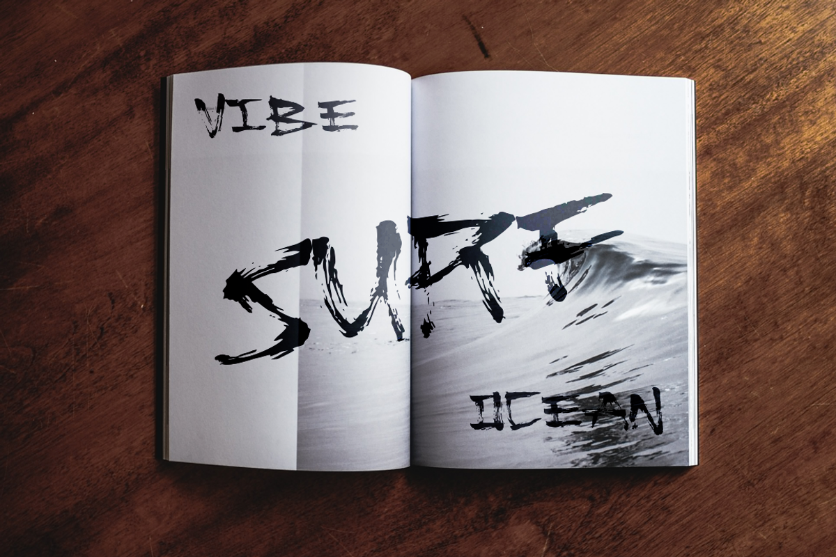 Rapture — Brush Font preview 3