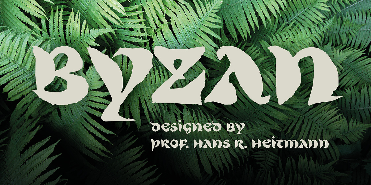 Byzan, a Script Font by Finaltype (Photo 1 of 11)