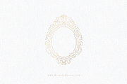 Ornamental Frames for Wedding Logos, an Illustration by Blushed Design by Katrina (Thumbnail 4 of 6)