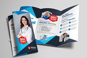 Medical Trifold Brochure Templates