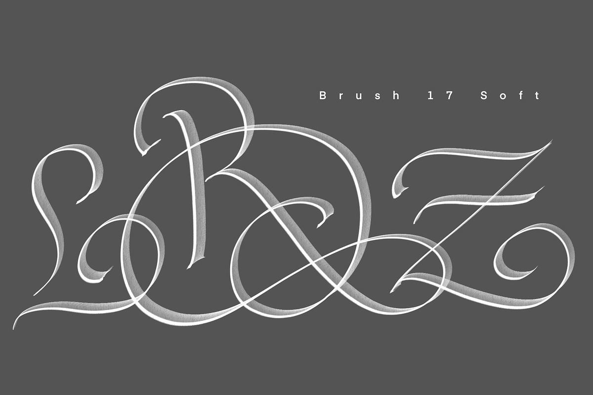 CalligraphyMasters Procreate Brushes, a Brush Add-On by the Fontmaker (Photo 38 of 38)