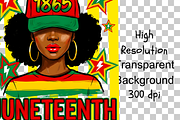 Juneteenth Png, Juneteenth 1865 Png, an Object Illustration by Clipart Bloom (Thumbnail 2 of 3)