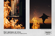 Fire Burning Effect Overlays, a Brushes & More by PhotoSpirit (Thumbnail 7 of 10)