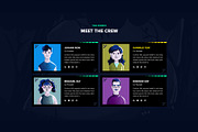 NFT Landing Page Figma Template, a Landing Page Template by CodexCoder Themes (Thumbnail 5 of 8)