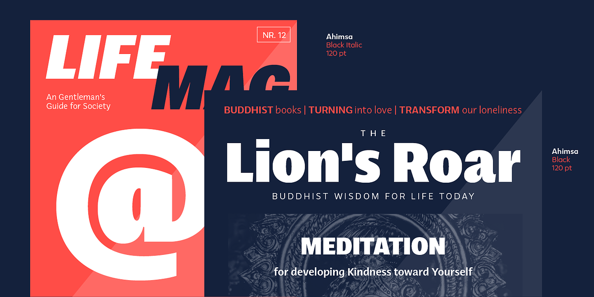 Ahimsa, a Sans Serif Font by Satori (Photo 9 of 12)