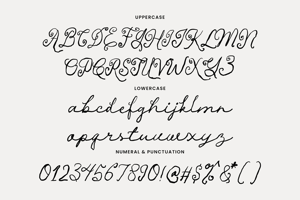 The Louise | Whimsical Script Font, a Script Font by Typoraith Co (Photo 11 of 13)