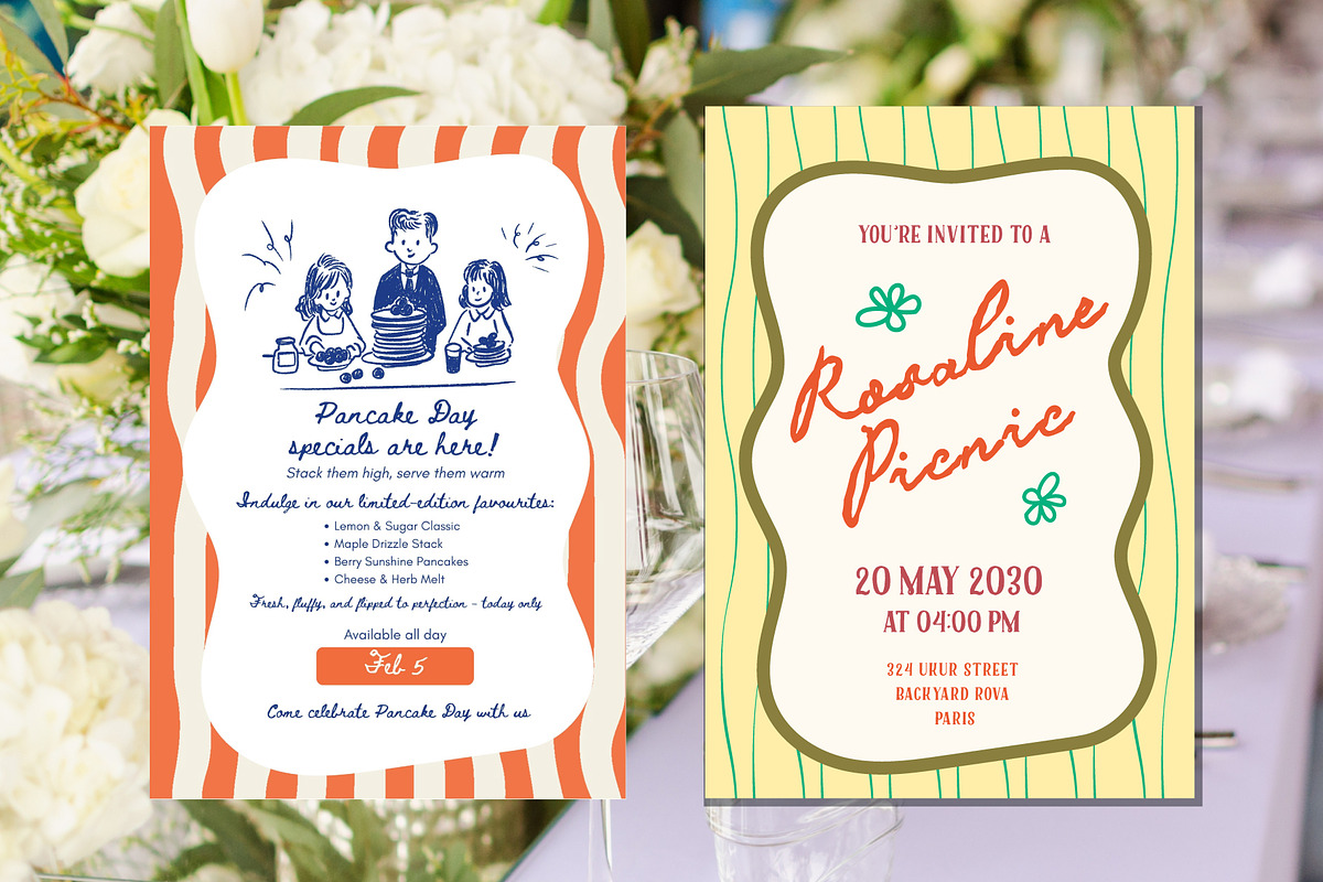 300+ Whimsical Background and Frames, an Object Graphic by Jiwstudio (Photo 9 of 20)