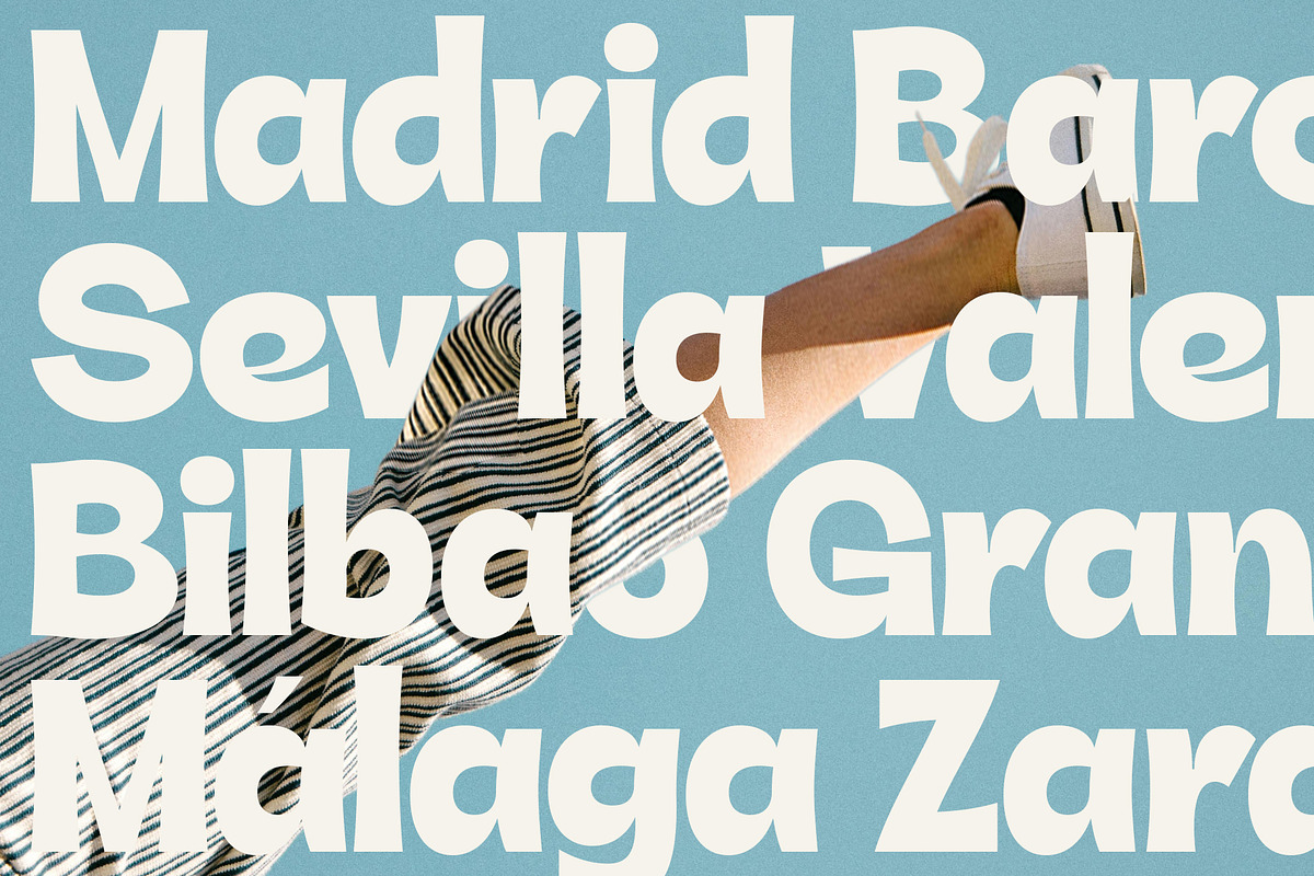 Rigalé – Playful & Bold Sans Serif, a Sans Serif Font by SilverStag Type Foundry (Photo 13 of 20)