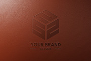 Leather Emboss Logo Mockup, a Merchandise Mockup by VanillineGraph (Thumbnail 2 of 4)