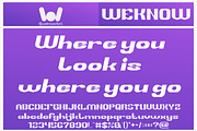 Affluent font, a Sans Serif Font by weknow (Thumbnail 3 of 8)