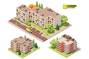 Isometric city map elements, an Object Graphic by tele52 (Thumbnail 36 of 72)