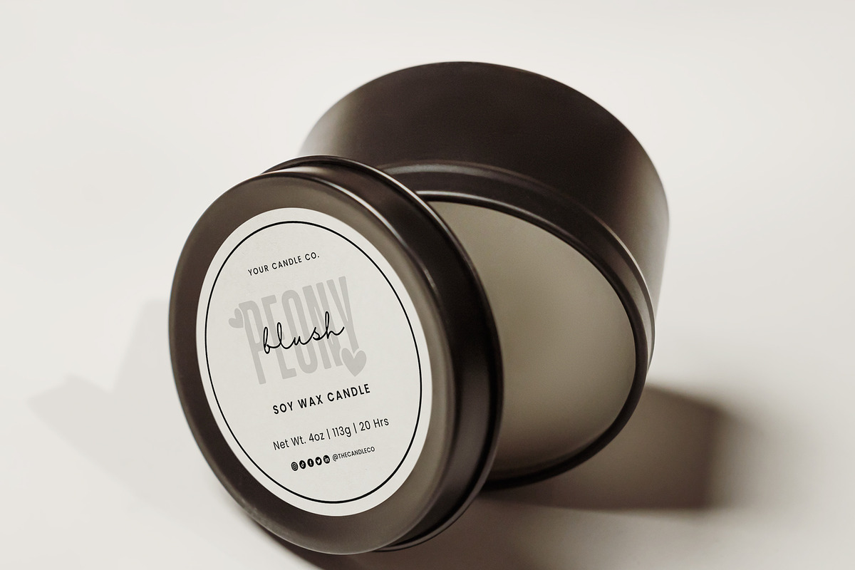 Stylish Round Editable Product Label, a Stationery Template by AN Graphics (Photo 3 of 7)