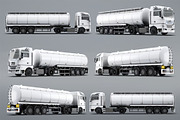 Trucks Mock-Up, a Product Mockup by DesignRushMarket (Thumbnail 3 of 13)