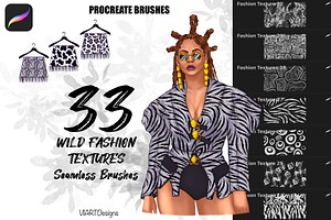 Wild Fashion Brushes For PROCREATE