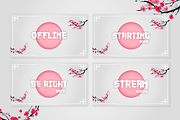 Sakura Stream Overlay, a Templates & Theme by StreamSkins (Thumbnail 2 of 5)
