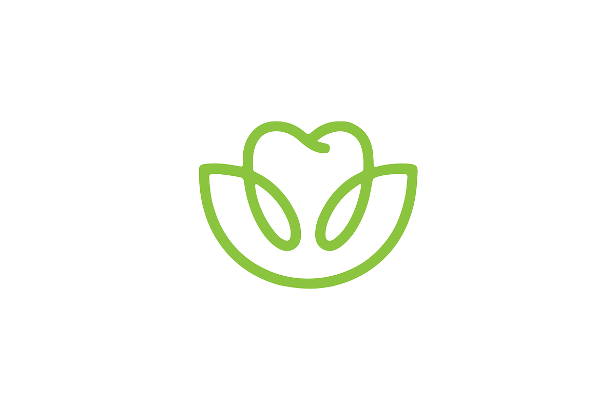 Minimalist Lotus with Dental Logo, a Branding & Logo Template by Luxury Logos (Photo 3 of 4)
