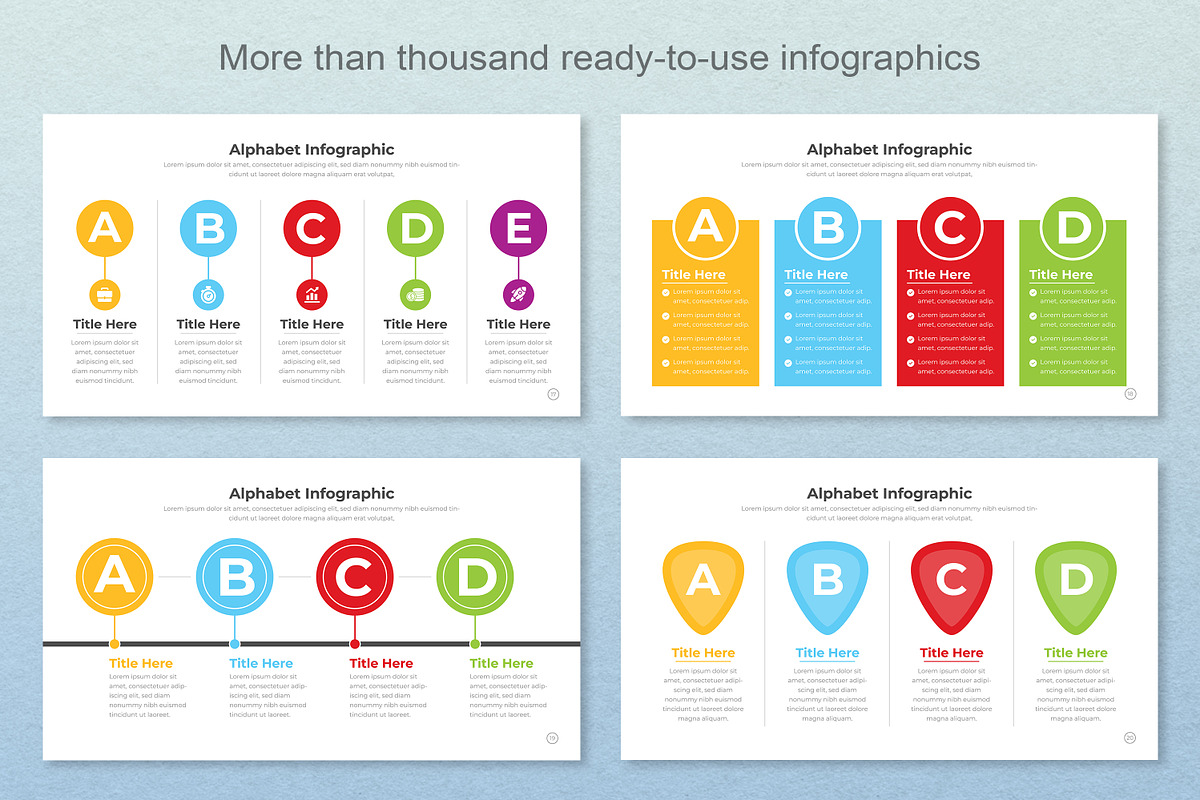 Alphabet Infographic Google Slide, a Templates & Theme by Mighty-Slide (Photo 6 of 7)