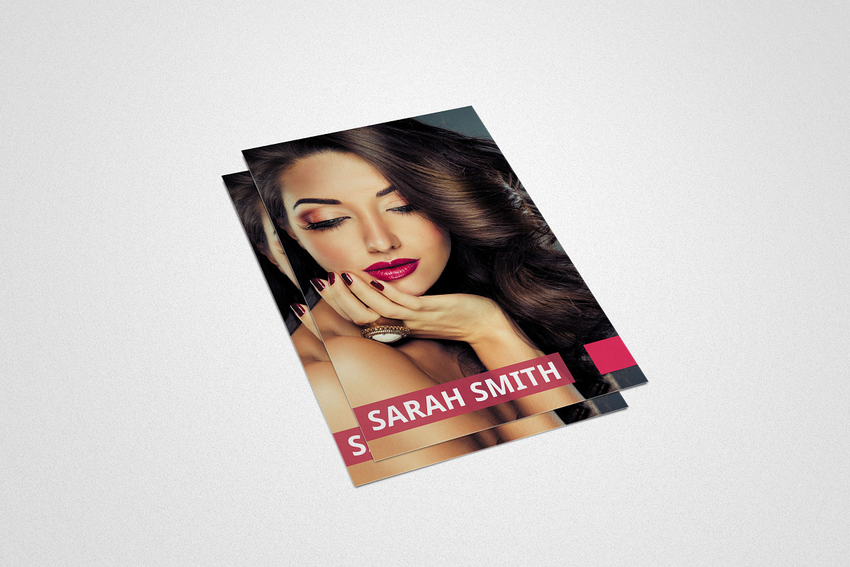 Modeling Comp Card, a Flyer Template by DGTouch (Photo 2 of 3)