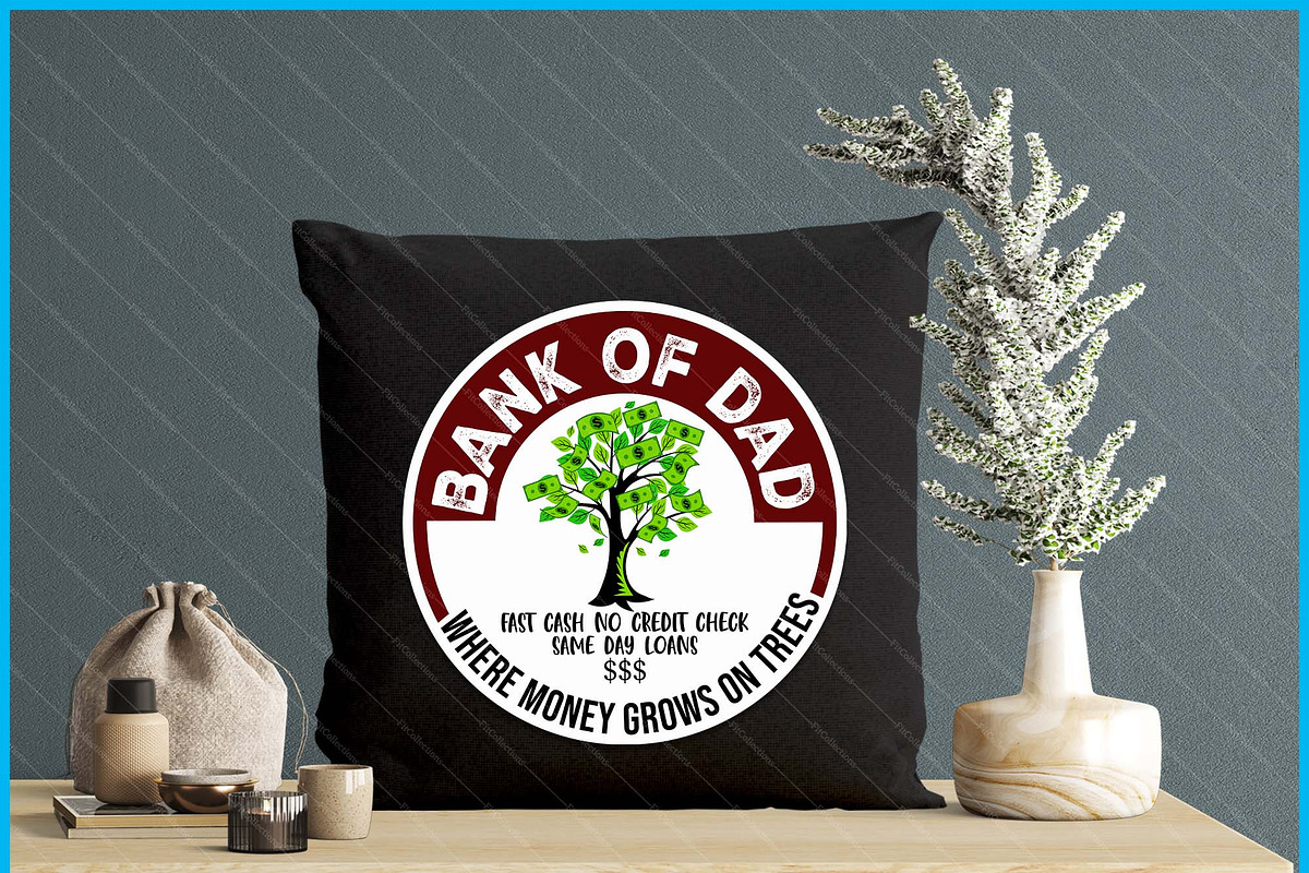 Dad Bank Fast Cash No Credit Check, a Graphic by Creativeusart (Photo 4 of 4)