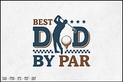Best Dad by Par – Golf Father's Day, an Illustration by BeeCraftR (Thumbnail 1 of 5)