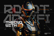 Nexascream Labs - Futuristic Font, a Font by Aksapix Studio (Thumbnail 8 of 9)