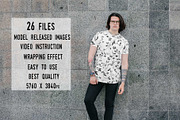 T-Shirt Mockup pack / Urban Edition, a Shirt Mockup by Arfis (Thumbnail 2 of 28)