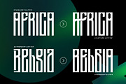 Saneoz || Modern Condensed Dosplay, a Sans Serif Font by Ermedia Studio (Thumbnail 3 of 10)