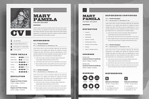 Black CV Template Curriculum Vitae