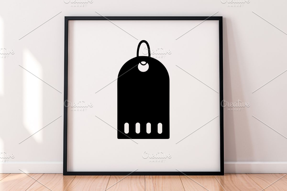 Gift Tags Silhouette SVG #2, a Decorative Illustration by newminddesign (Photo 4 of 5)