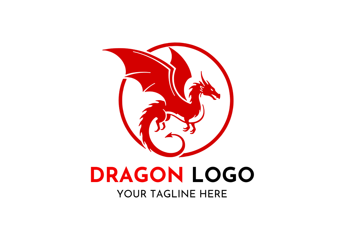 Dragon Powerful Emblem Logo Design, a Branding & Logo Template by Megafox Studio (Photo 2 of 2)