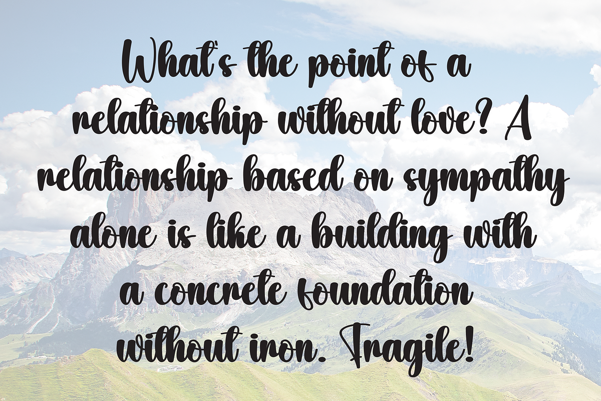 Kerchief Rainbow | Script Font, a Handwritten Font by Scratchones (Photo 6 of 8)