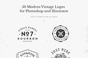 50 Logo Templates Bundle, a Branding & Logo Template by GraphicBurger (Thumbnail 2 of 3)