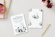 Modern Baby Shower Invitation, an Invitation Template by Bend Brand Design (Thumbnail 2 of 6)