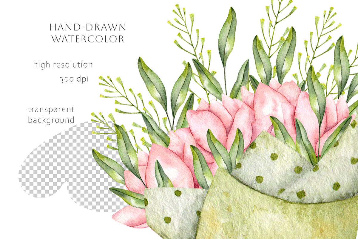 Flower shop, a Decorative Illustration by NellyaEgorova (Photo 6 of 8)