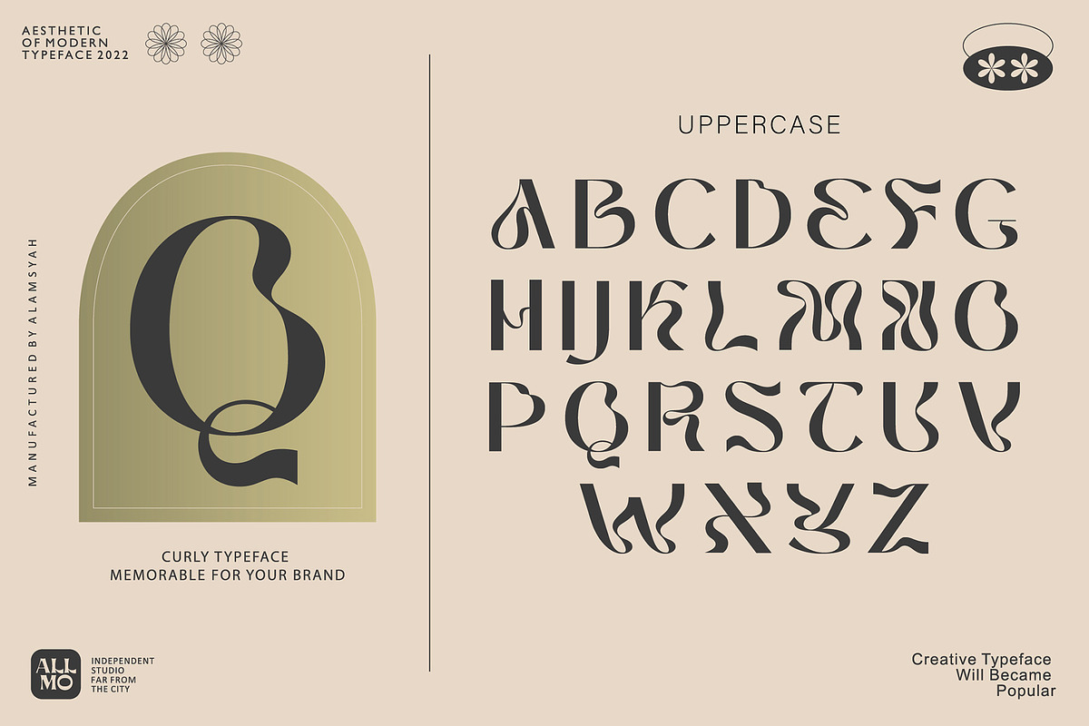 Ombake, a Sans Serif Font by Allmostudio (Photo 1 of 8)