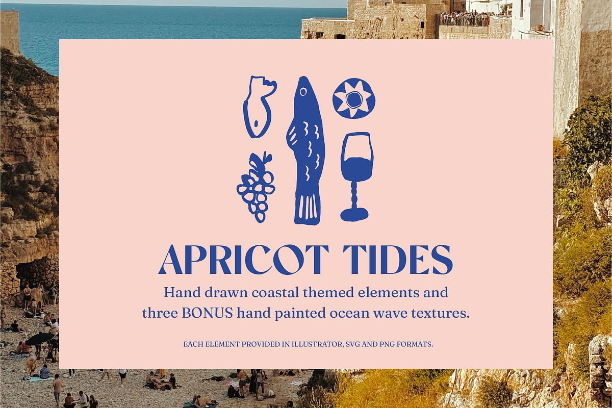Apricot Tides | Life on the Coast, an Object Graphic by bron.alexander (Photo 1 of 7)