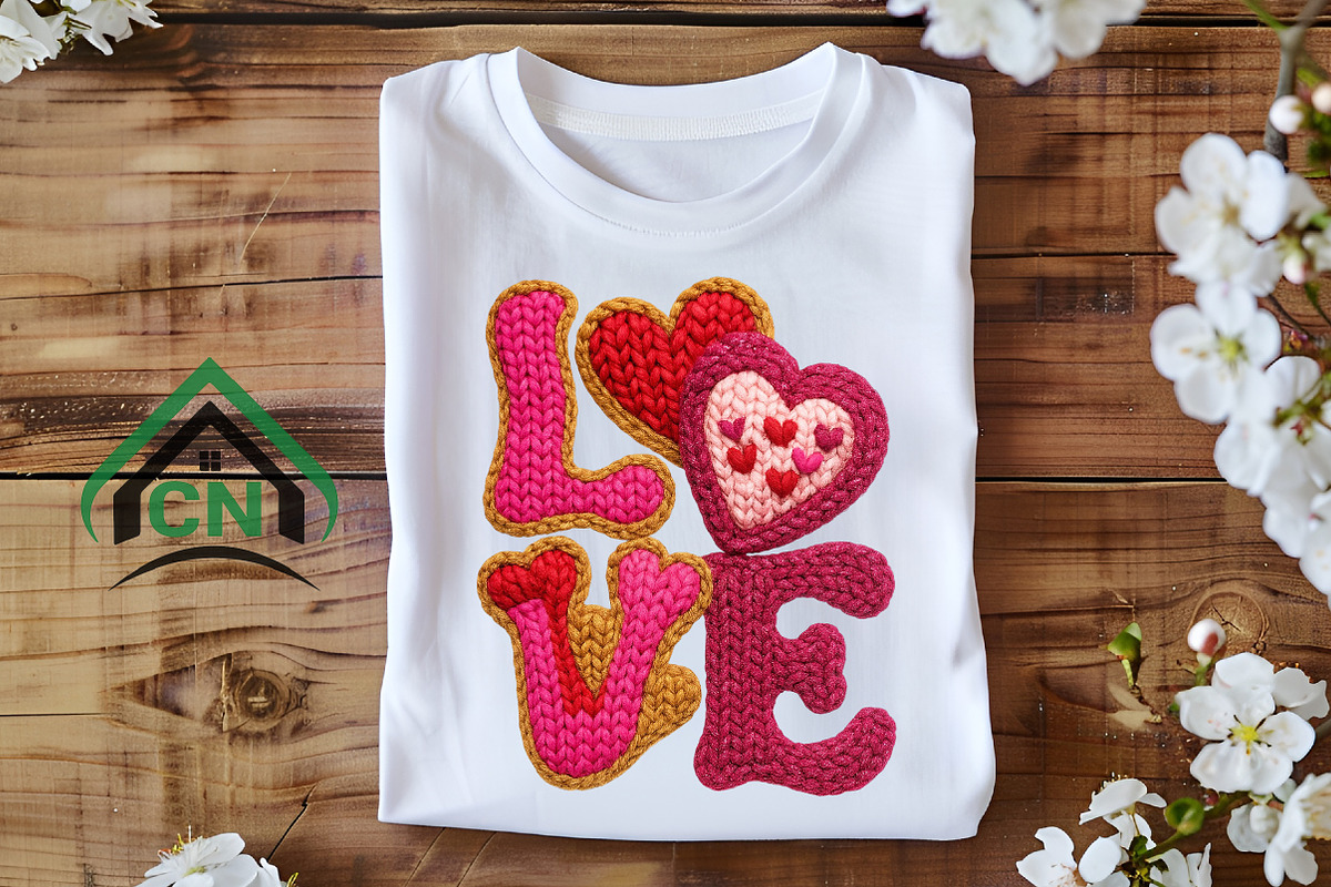 Yarn Crochet Valentine Png Pink Love, an Illustration by Craft Nest (Photo 5 of 6)