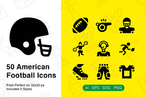 American Football Icons