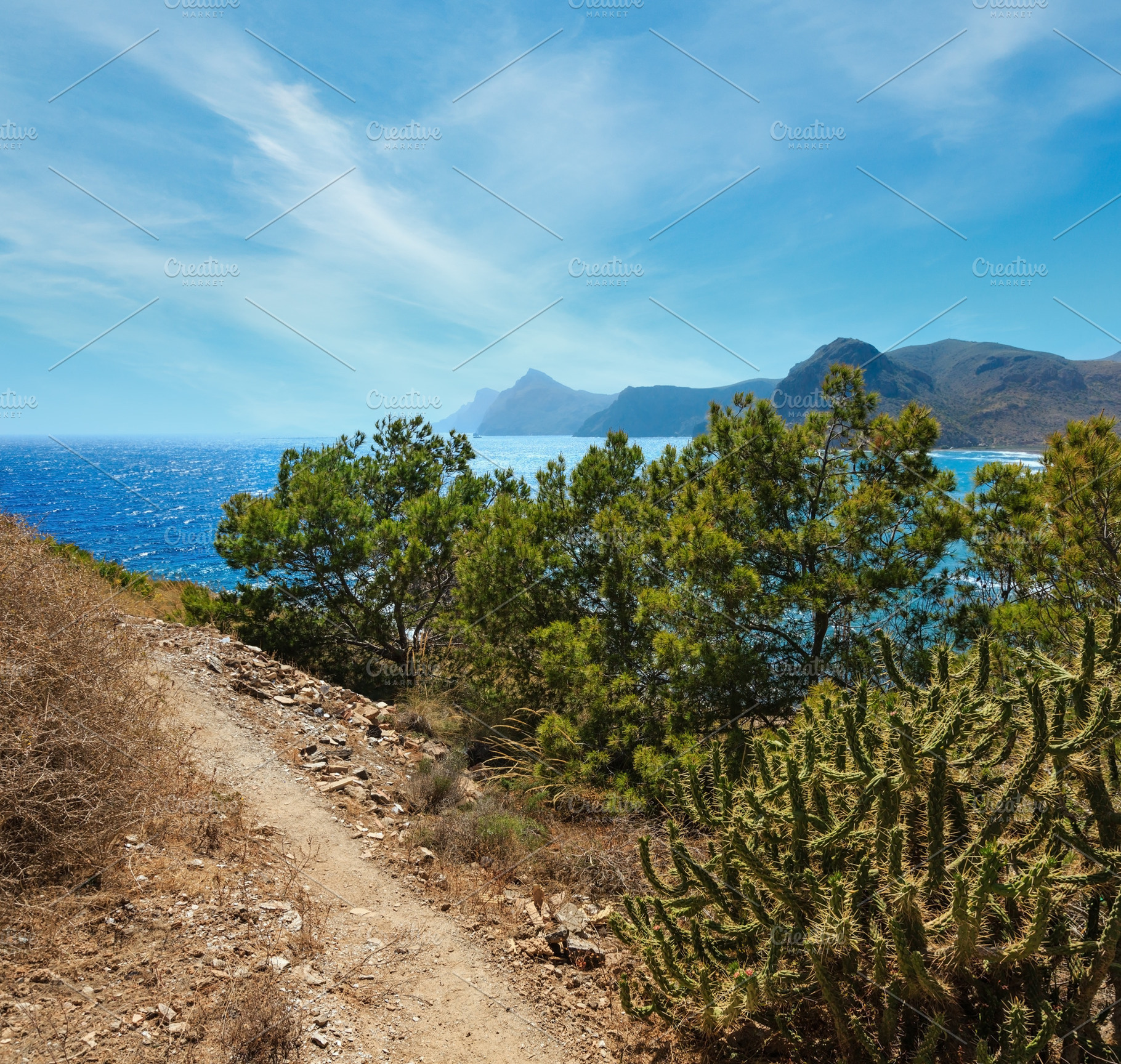 Summer Portman bay(Costa Blanca, Spain)., a Nature Photo by YuriyB