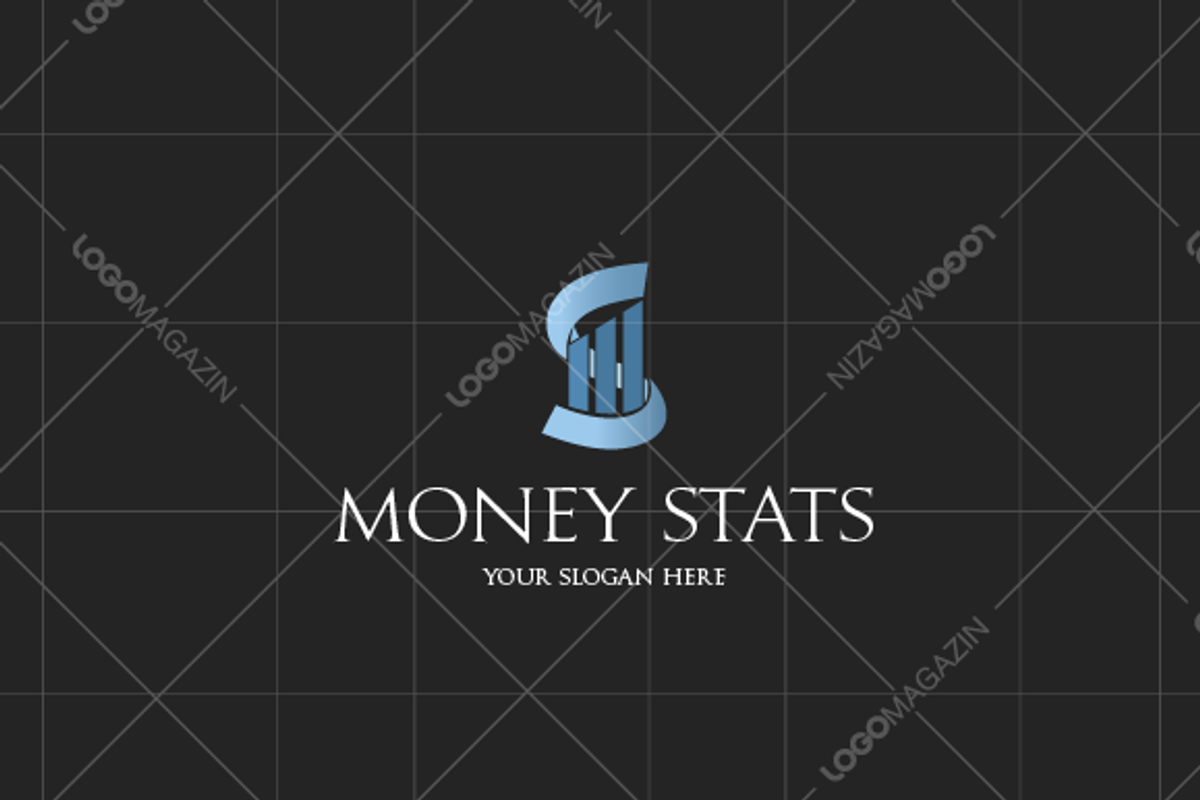 Money Stats Logo Template, a Branding & Logo Template by LogoBuy