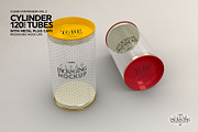 Clear/Opaque Tube Packaging Mockup, a Cups & Container Mockup by INCDesign (Thumbnail 5 of 10)