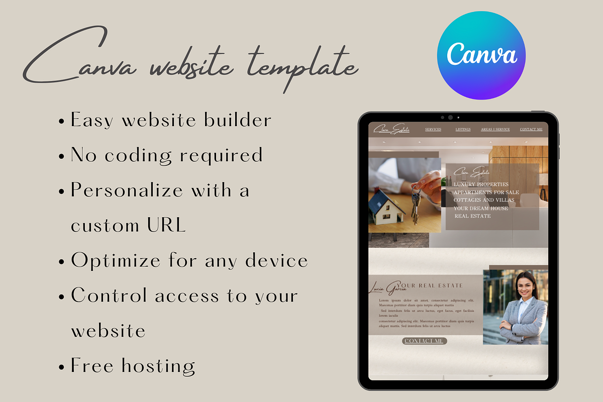 Website template-real-estate, a Websites & App Template by Prodesign (Photo 3 of 4)