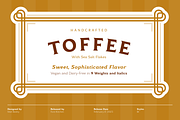 Toffee - Flared Serif Font Family, a Serif Font by Font Kitchen (Thumbnail 1 of 12)