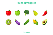 Emoji Fruits & Veggies by JoyPixels®, an Icon by joypixels (Thumbnail 3 of 4)
