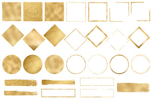 Gold Design Elements